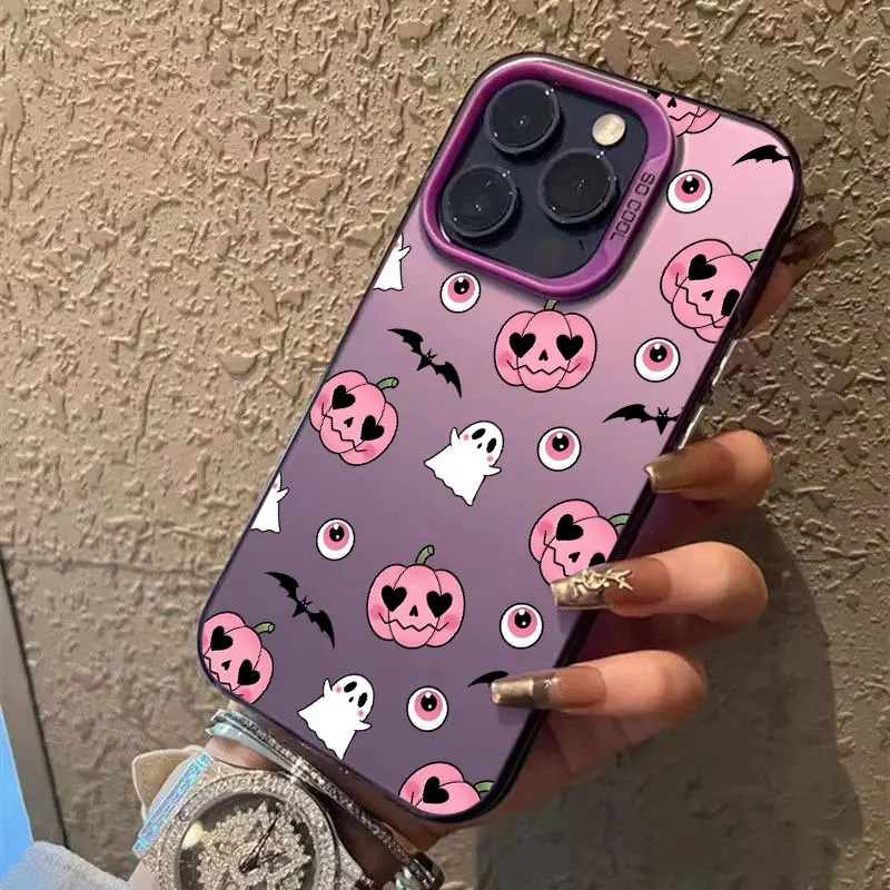 Zucca Halloween Happy Coque per Apple iPhone 17 Air 16e 16 14 15 13 11 Pro Max 15 Plus 12 17 Pro Custodia antiurto per telefono