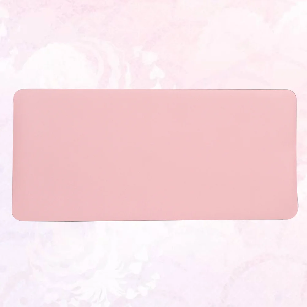 

Gaming Mouse Pad 30X60Cm Pink Non-Slip Wrist Rest Silicone Surface For Office Home School Mouse Mat Wrist Pad Computer