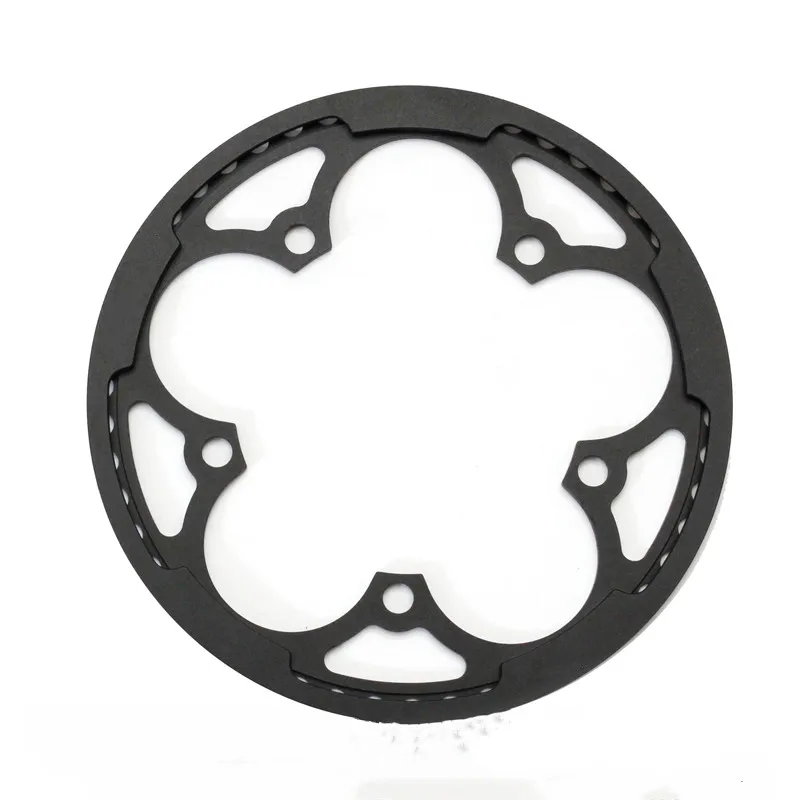 Aluminum Alloy Bike Chain Wheel Platters Crankset 50T Crankguard 130 AL7075 For Brompton Folding Bicycle BMX Chainring Bike Part