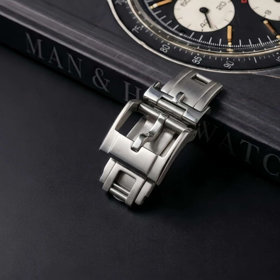 16mm 18mm 20mm Deployant Watch Buckle For Traditional Watch Strap 316L Stainless Steel Fine Quality Folding Watch Clasp