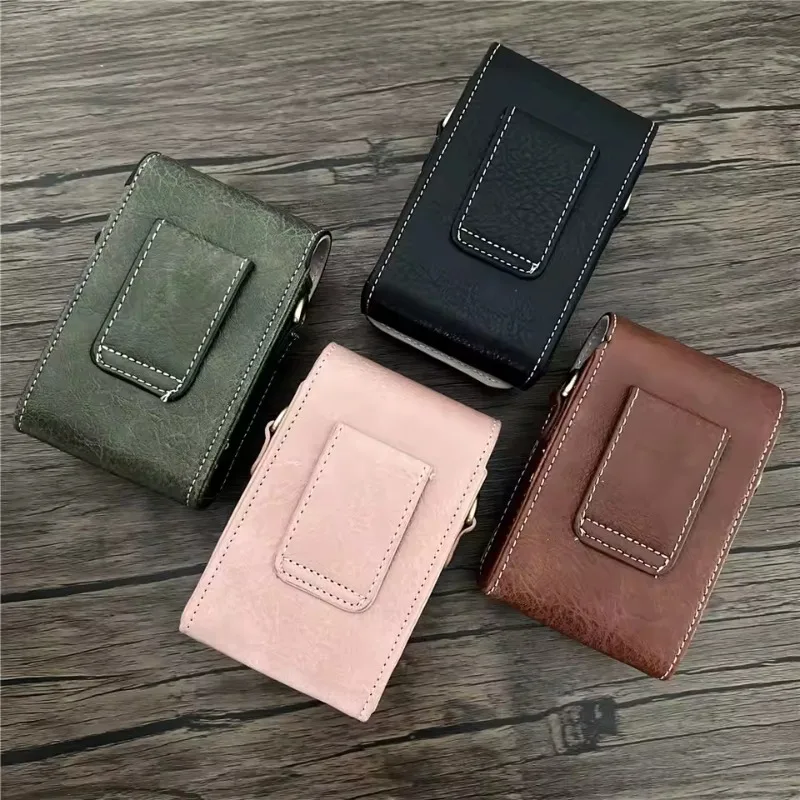 

Cross body Bag Universal Leather Camera Bag For Ricoh gr3 4 For Canon sx740 g7x2 3 protective leather case, For Sony zv1f case