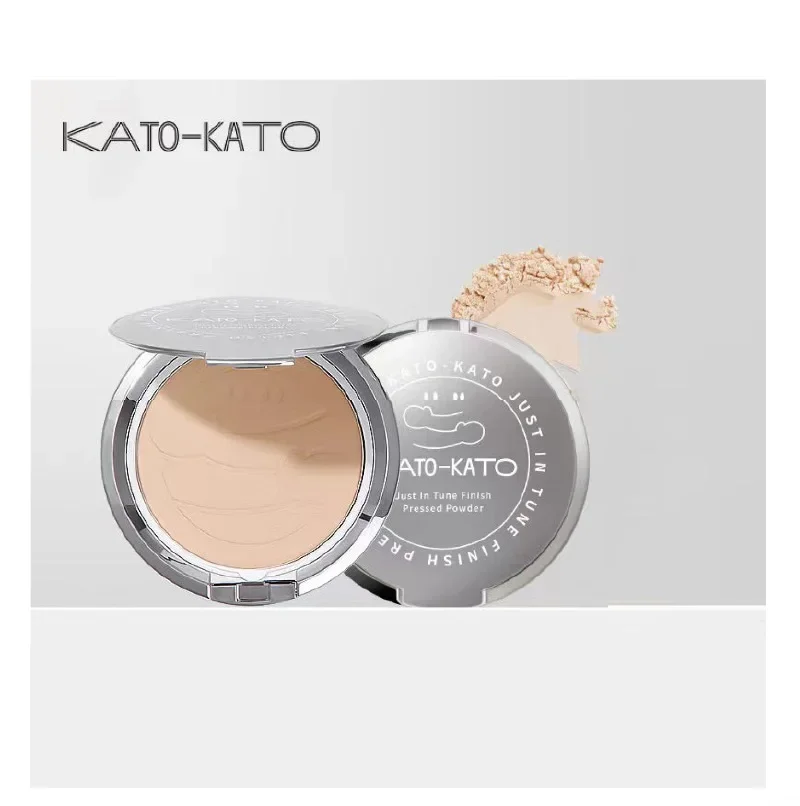 KATO Makeup Pressed Powder Oil Control Soft Matte Setting Powder Finishing Natural Long Lasting High Coverage Rare Beauty