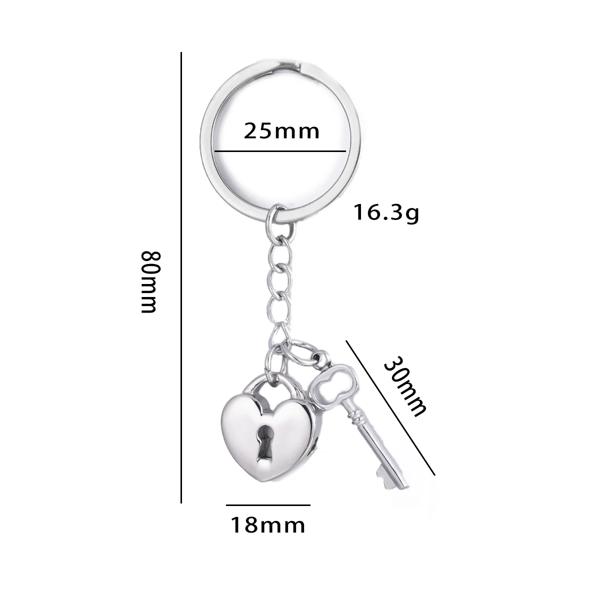 Key Lock Ashes Keychain Stainless Steel Memorial Urn Key Ring for Men Women with Funnel Kit Gift Jewelry