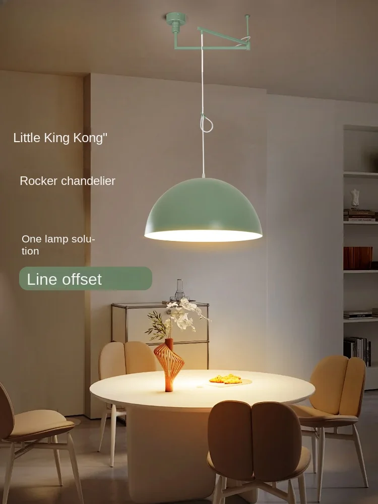 

Люстра с коромыслами, лампа для ресторана, творческая личность, барная стойка, современный минималистичный индустриальный стиль, магазин, коммерческий reloc