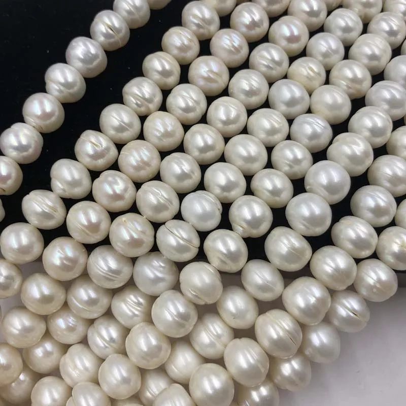 [ELEISPL Wholesale 4 Strands 10-11mm Freshwater Pearl Loose Strings Pink Or White #22010284