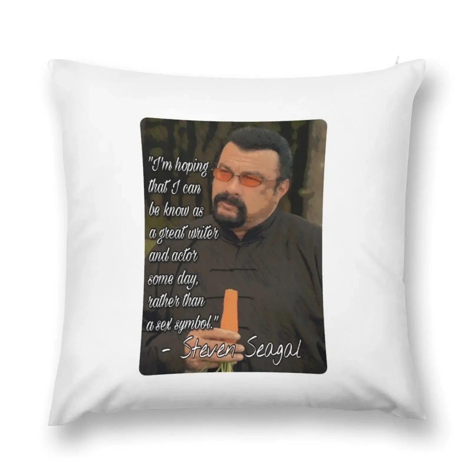 Steven Seagal Sex Symbol Throw Pillow Pillowcases For Pillows Sofa Covers For Living Room Sofas Covers pillow