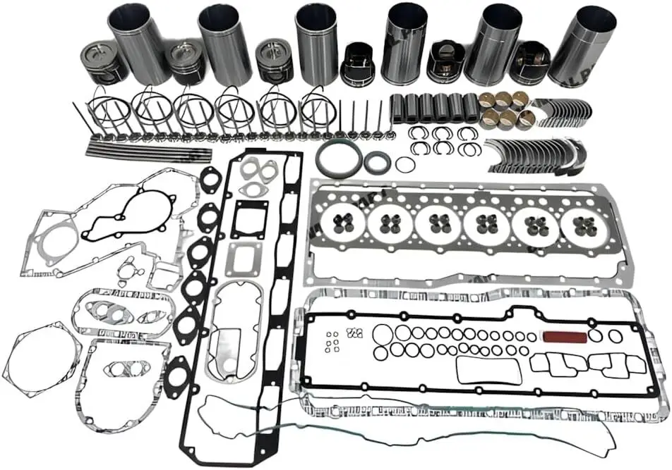 Engine Overhaul Rebuild Kit With Gasket Bearing Valve Set For John Deere 6090