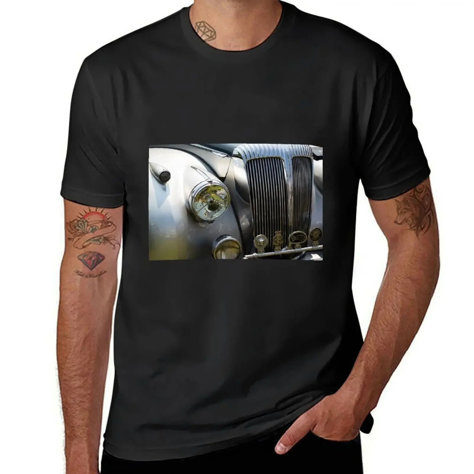 

A 1952 Daimler DB18 Consort T-Shirt heavyweights oversized heavyweight t shirts for men