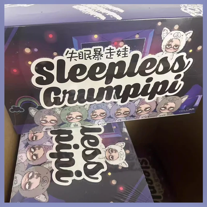 

Caja Ciega De La Serie Kawaii Sleepless Grumpipi MuñEca Bonita De Vinilo Figura De AccióN MuñEcas Encantadoras Caja Misterio
