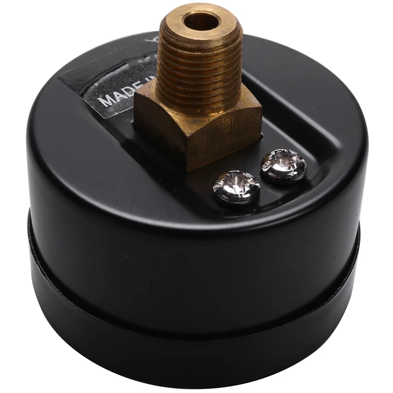 2X Ts-40 1/8 بوصة مقياس ضغط صغير للوقود الهواء النفط السائل المياه 0-20Bar / 0-300 Psi #4