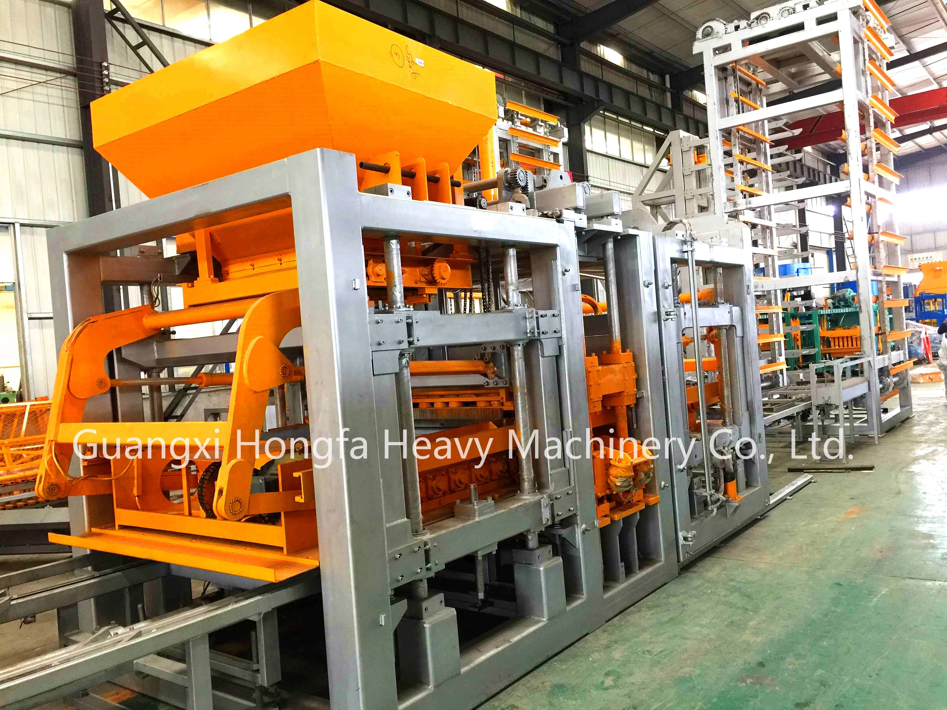 2026 sellingHongfa Full Automatic Block Making Machine, Price Portable Concrete Block Machine in Algeria/Nigeria/Ethiopia/Kenya