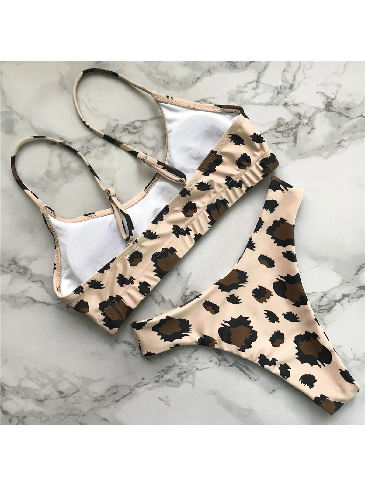 14 Color S - XL Sexy Leopard Bikini Women Swimwear Female Swimsuit Two ...