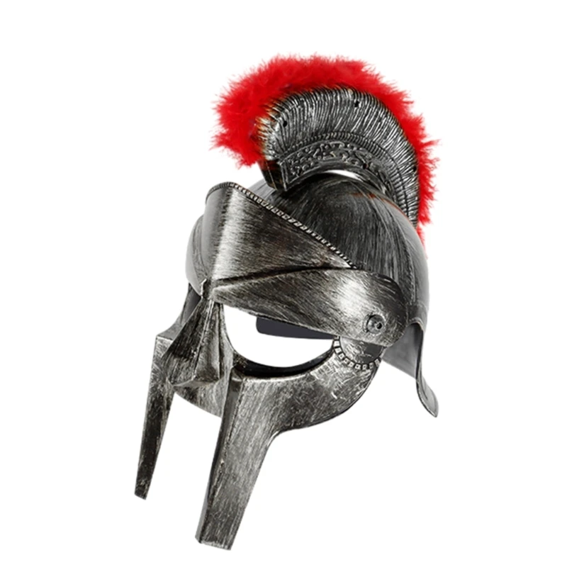 

Adult Carnival Roman Helmet Gladiators Hat Cosplay Ancient European Soldier Hat