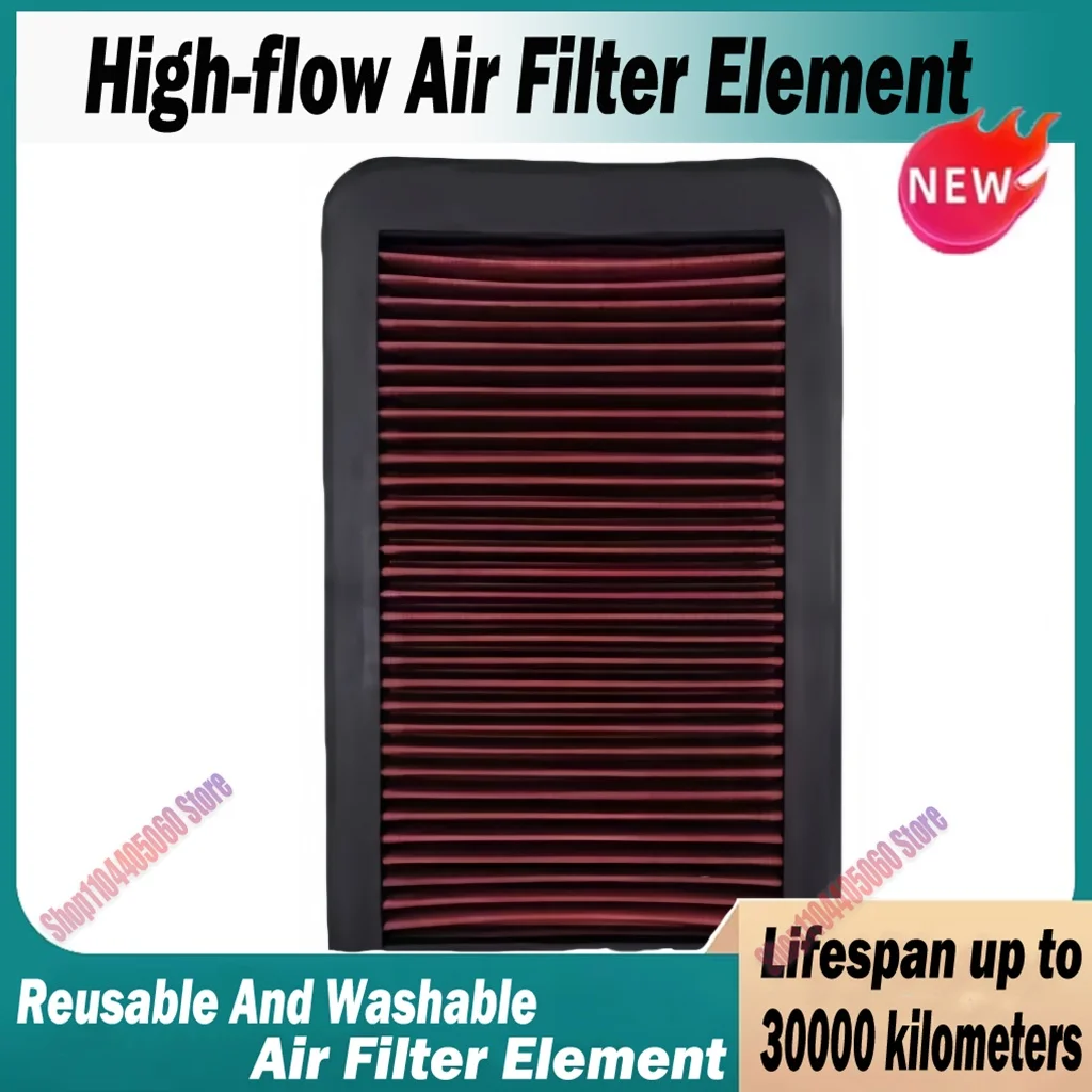 Car High Flow Air Filter for Toyota Camry Highlander Solara Sienna Lexus ES300 RX330 RX350 17801-0H010 17801-20040 Washable