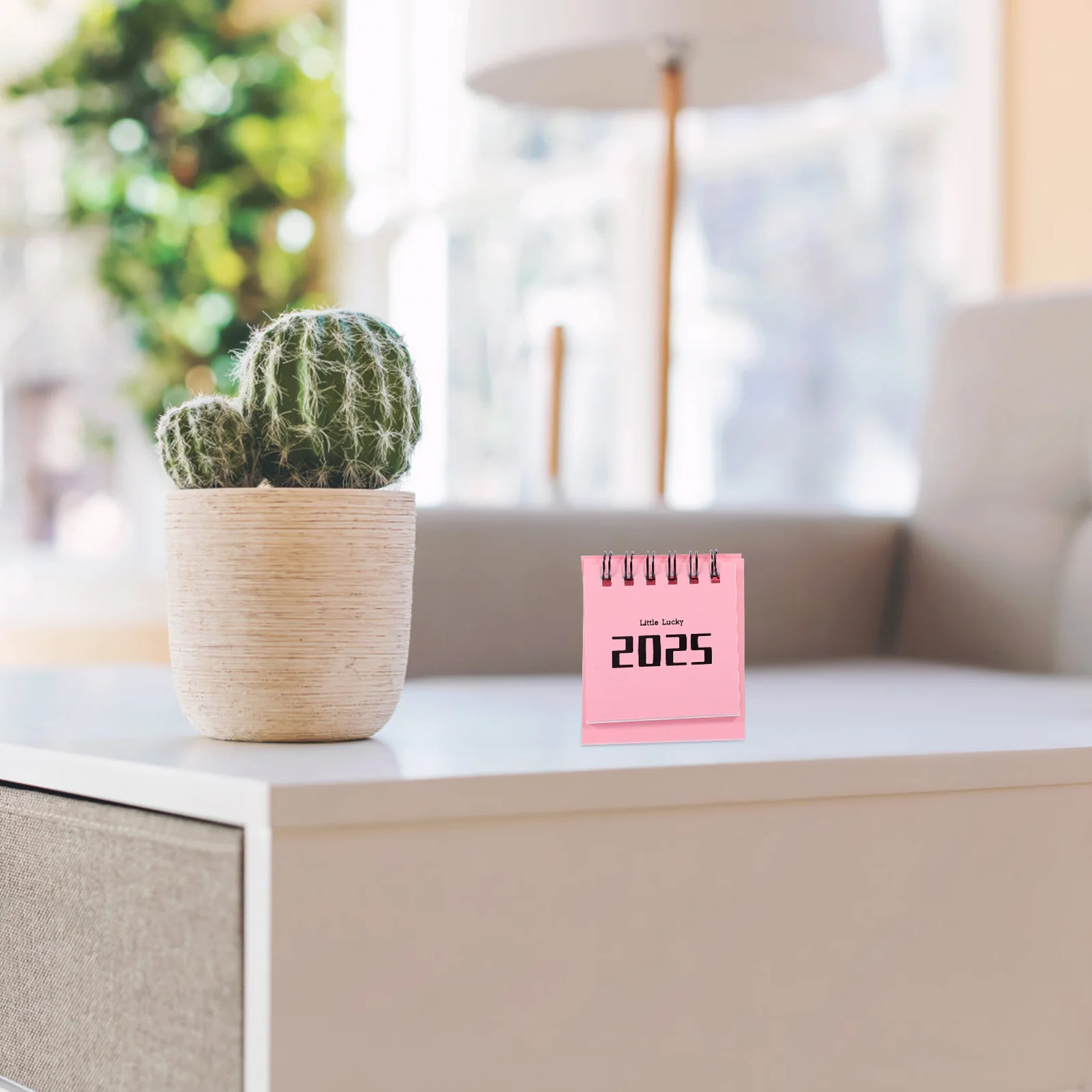 

Desk Decor Aesthetic Compact Convenient Calendar Academic Paper Desktop Stand up