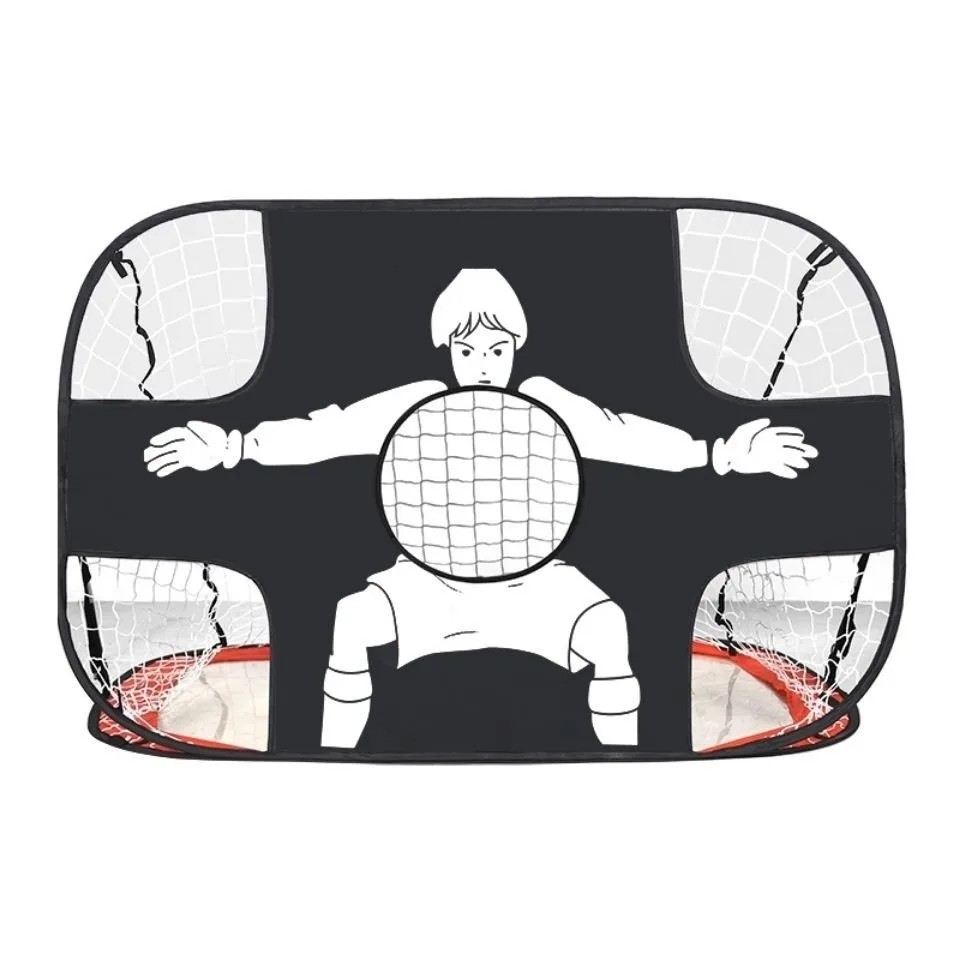 

Football Goal Pop Up with Carry Bag Net Post Steel Adult Children Indoor Garden Foldable Football Goal Portable Soccer Net