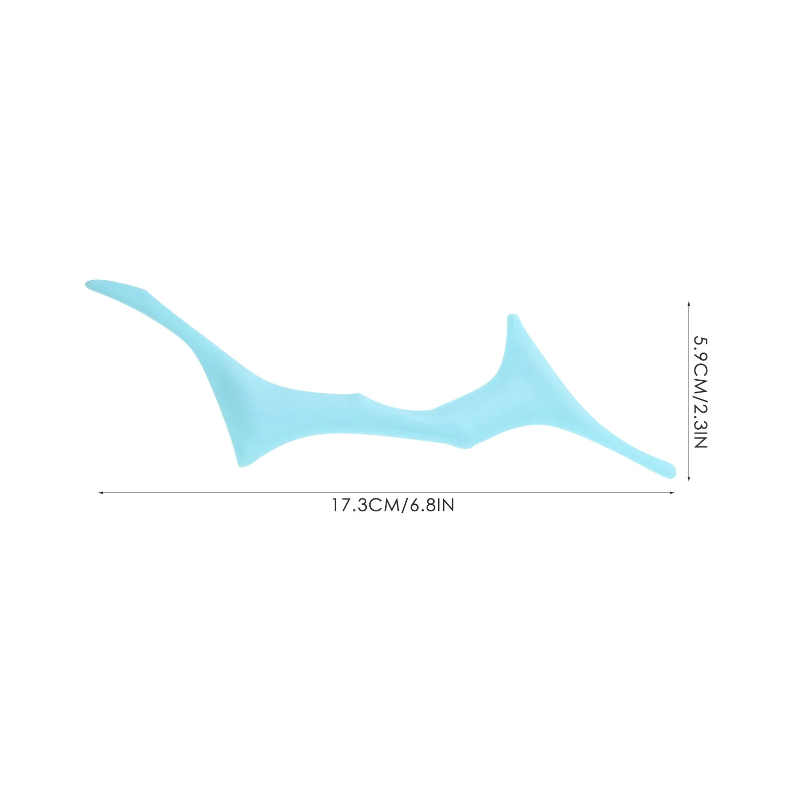 Plantilla para dar forma a las cejas, guía de plantilla para cejas, diseño de arco Natural, agarre cómodo, adecuado para todo tipo de piel para mujeres