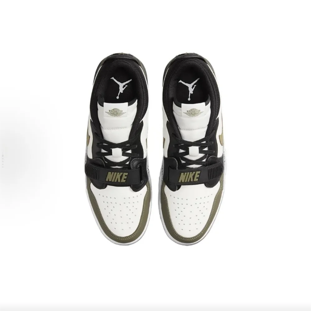 حذاء Nike Jordan Legacy 312 Low للجنسين متعدد الاستخدامات لأداء المحكمة ونمط الشارع خارج المحكمة CD7069-120