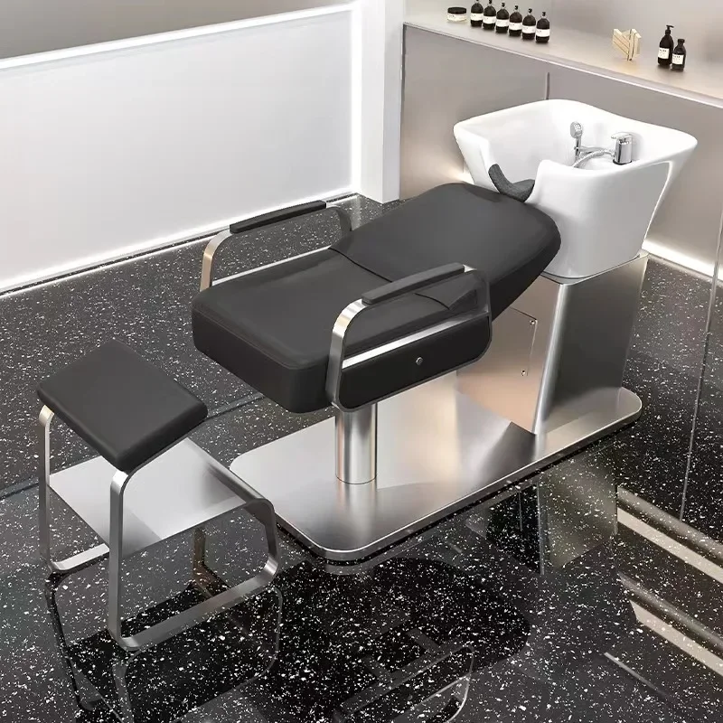 Nordic Top Grade Shampoo Chairs Ergonomics Shower Equipment Head Spa Shampoo Chairs Beauty Salon Furniture Silla Peluqueria FYSC