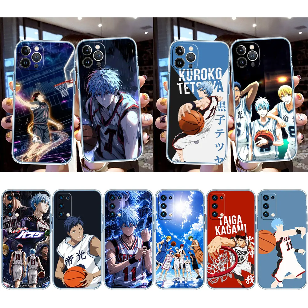 UT21 K-Kurokos Basketball Transparent Phone Case for Samsung Galaxy A04 A04S A14 A23 A34 A54 M23 M33 M52 M53