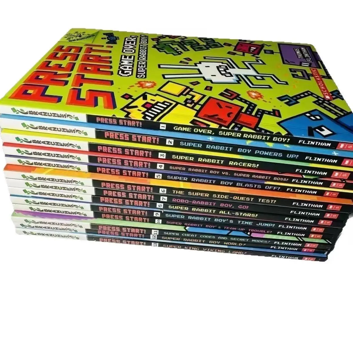 

14 книг, английский пресс-стартер, супер кролик для мальчиков, издание для чтения, школьные ветки, детский мультфильм для детей