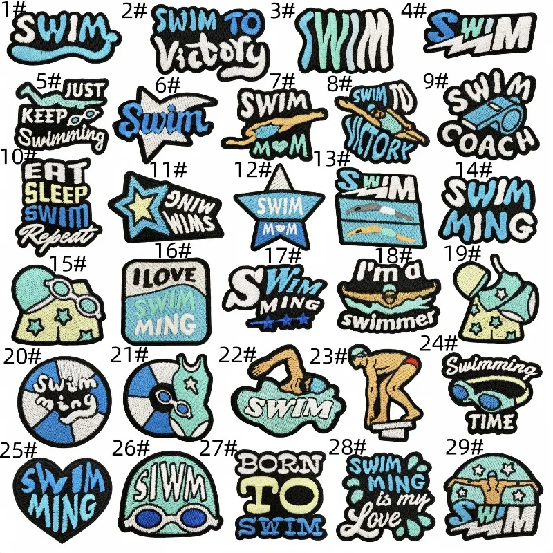 Рисунок 2 - Новый синий дизайн для плавания