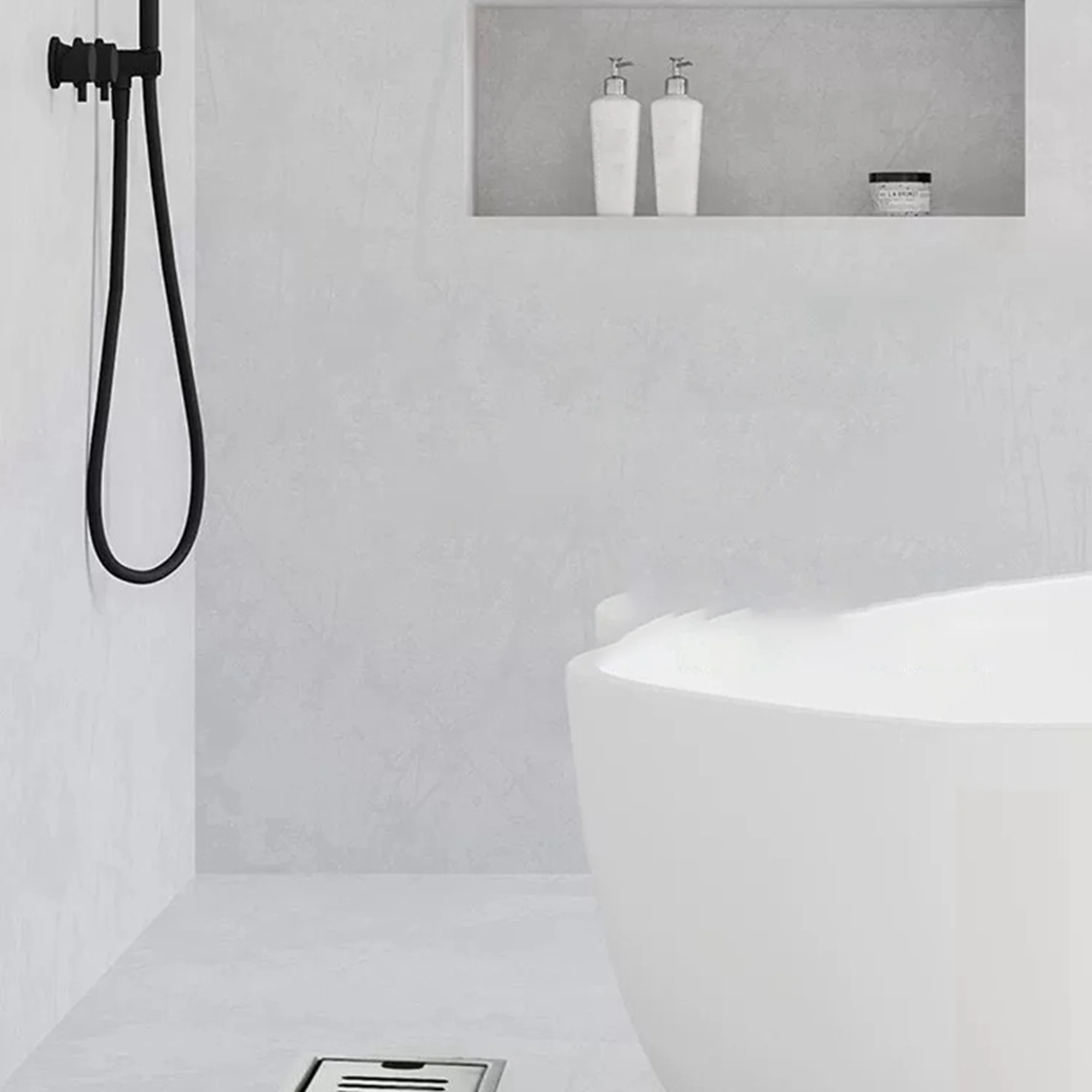 AFOURT-4X Rechteckiger Linearer Duschbodenablauf Langer Linearer Entwässerungskanal für Hotel-Badezimmer Küchenboden 20cm – Detail 3