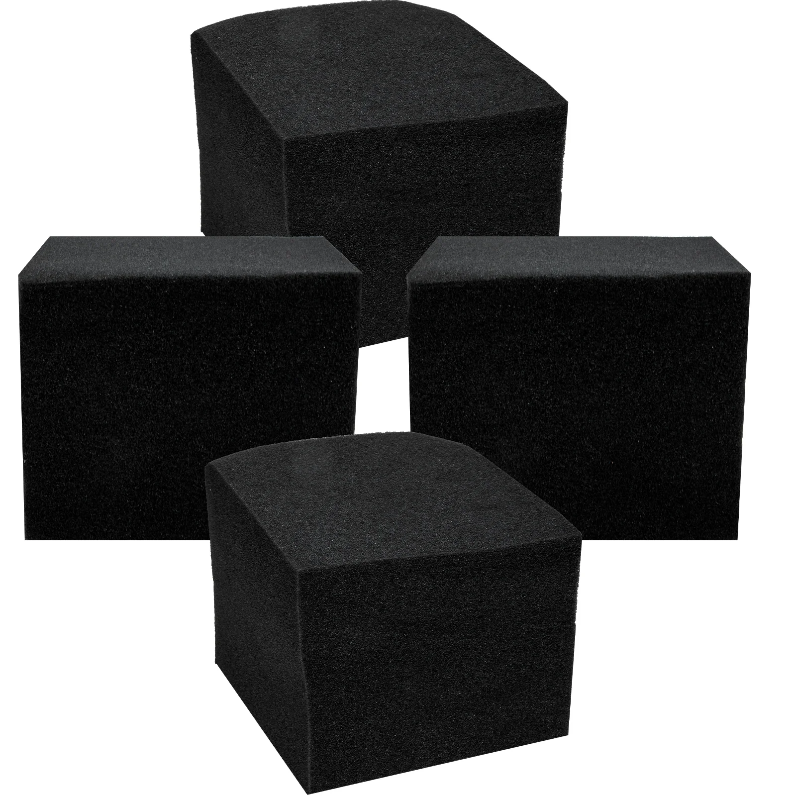 

4pcs Soundproof Panels Acoustic Sponge Noise Reduction Accessories Absorbing Material Environmental Protection