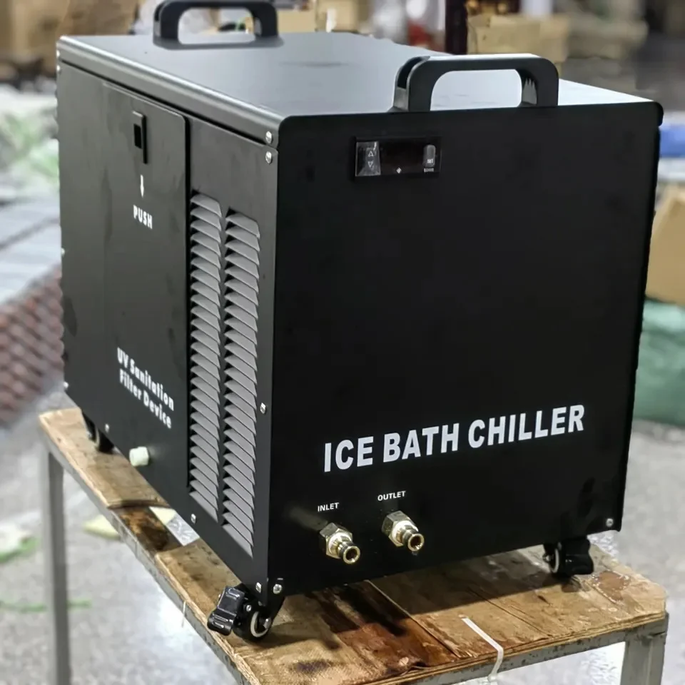 

Customized 1HP 1.5HP Recirculating Cooled Chiller Cold Plunge Ice Bath Water Chiller