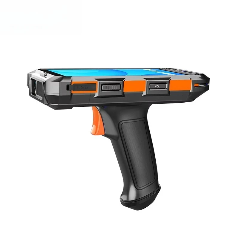 

C6100 Handheld PDA High Performance RFID Reader 5.5-inch Mobile Terminal with NFC Barcode Scanner for Warehouse Logistics