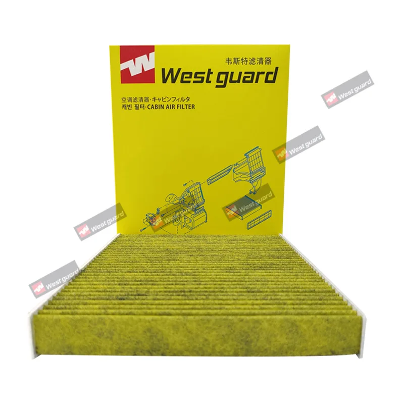 

Для VW Polo T-Cross Taigo, Skoda Fabia Kamiq Scala, Для Seat Ibiza Arona, Audi A1 2017-2026 Фильтр салона 2Q0819669 2Q0819653