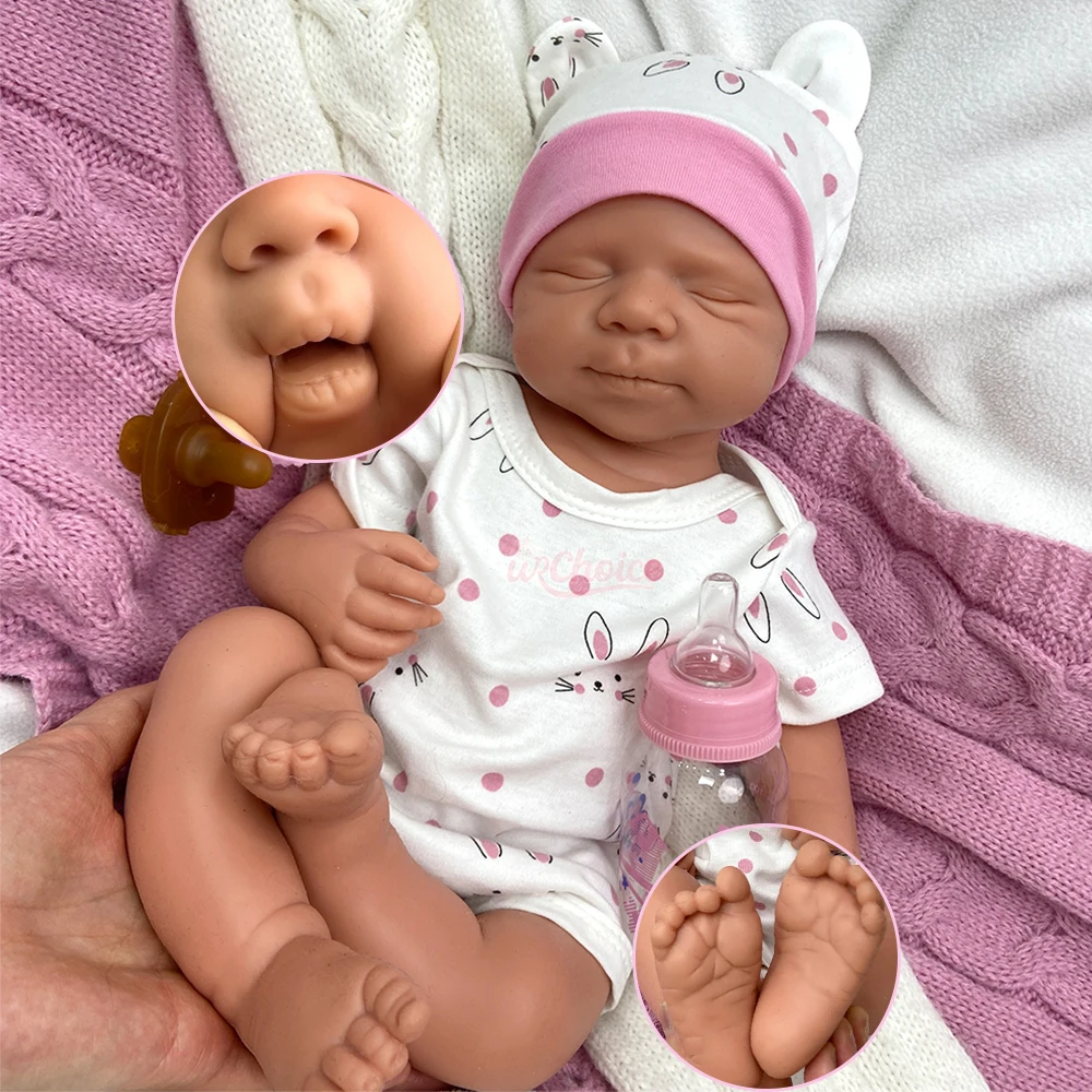 

Коллекционная кукла-реборн 20 дюймов из цельного силикона, реалистичная, ручная роспись, для девочек/мальчиков, с функцией использования сосок, для демонстрации