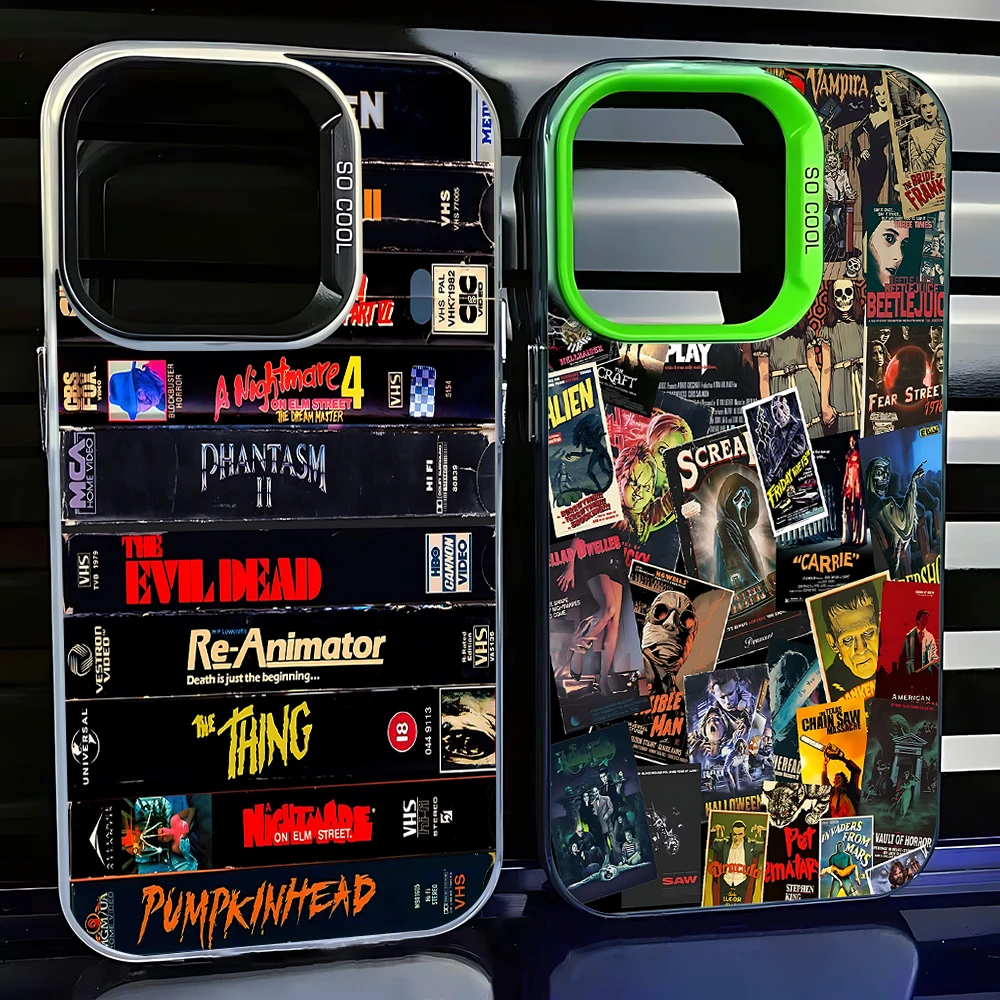 Чехол для телефона с верхним дизайном фильма ужасов 10 для Xiaomi Redmi Note 7 8 9 9S 10 11 12 13 14 Pro Plus 4G 5G с матовой задней крышкой с защитой от падения