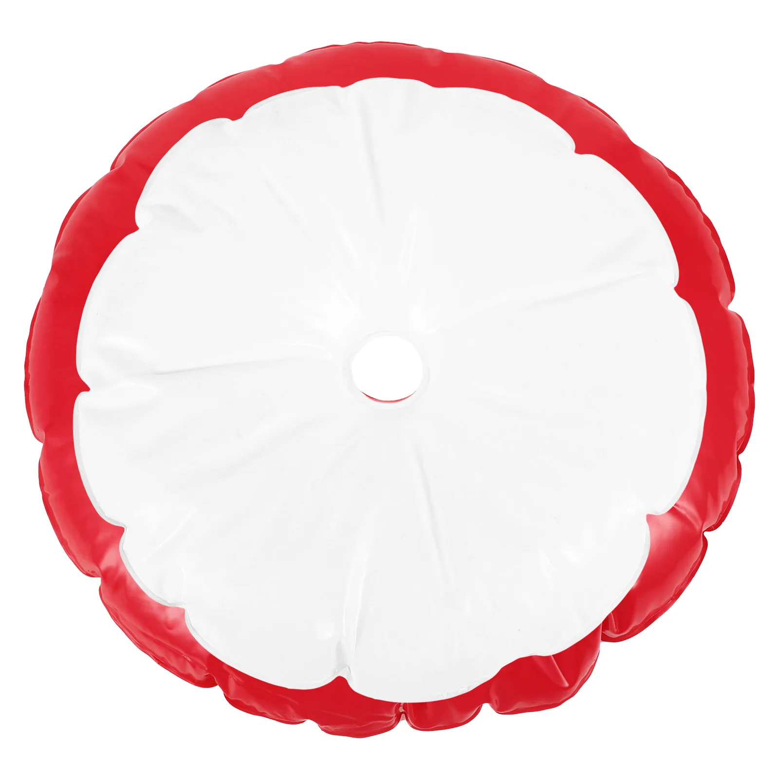 

2pcs Fixed Base Red White Water Bag St Sunshade Holder Injection Balloon Flag Windproof Folding Canopy Tent