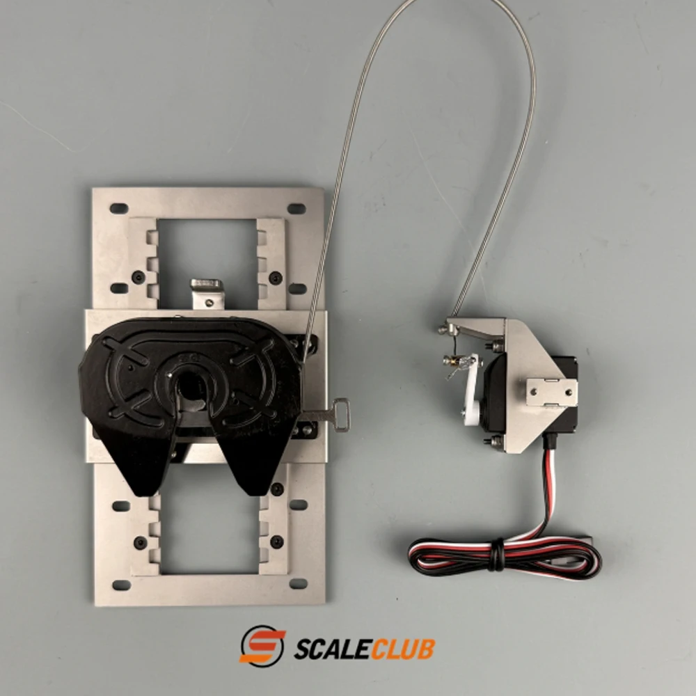 

SCALECLUB 1/14 Tamiya tractor truck upgrade removable remote unlocking metal grinding wheel