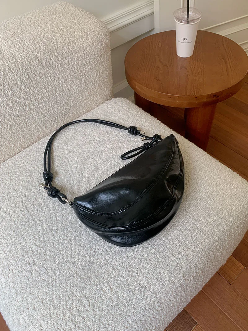 CGCBAG-Bolsa tiracolo pequena para mulheres, bolsa de ombro sólida simples, deslocamento casual, luxo designer, bolsas femininas, moda coreana