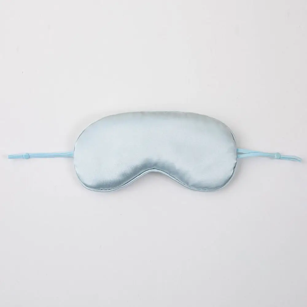

Fashion Shading Sleeping Mask Mulberry Silk Hanging Ear Sleeping Eye Patch Breathing Relax Ventilate Silk Sleep Eye Mask Travel