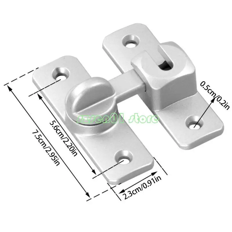 G32A Without Drilling Required Door Lock Accessory for Multipurpose Applications