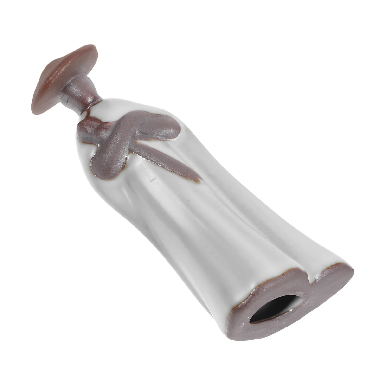 

Japanese Samurai Miniature Ceramic Garden Statue Artistic Bonsai Decoration Living Room Asian Home Decorative Sculpture