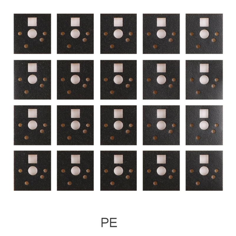 120pcs Mechanical Keyboard Switch Sticker Shaft Underpad Single Switch PORON EVA PE Material Shaft Pad Hot Plug Version