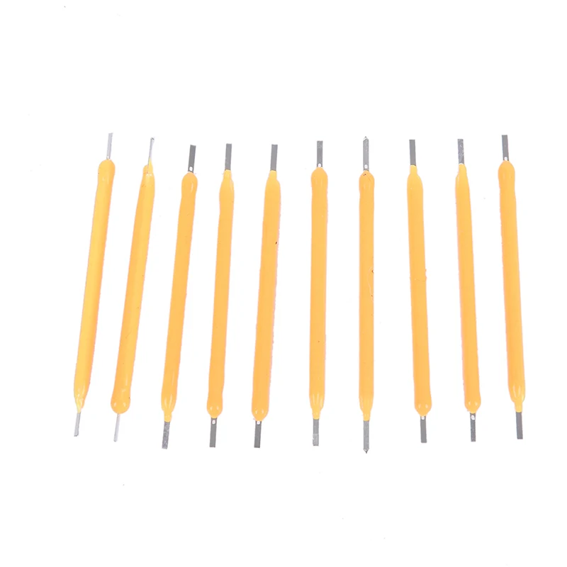 10Pcs/lot DIY Filament Bulb Candle Light Source COB Super Bright LED Candle Light Lamp Manual Supply Warm White Lighting