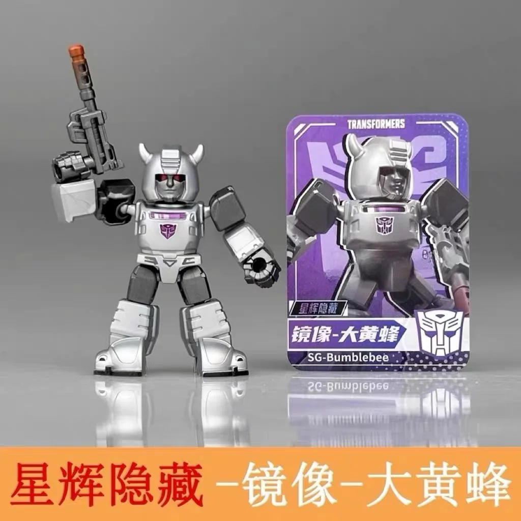 BLOKEES Transformers Building Block Man The Second Bullet of The Star Edition Red Spider Bumblebee Assembly Model Ornament Toy image 3