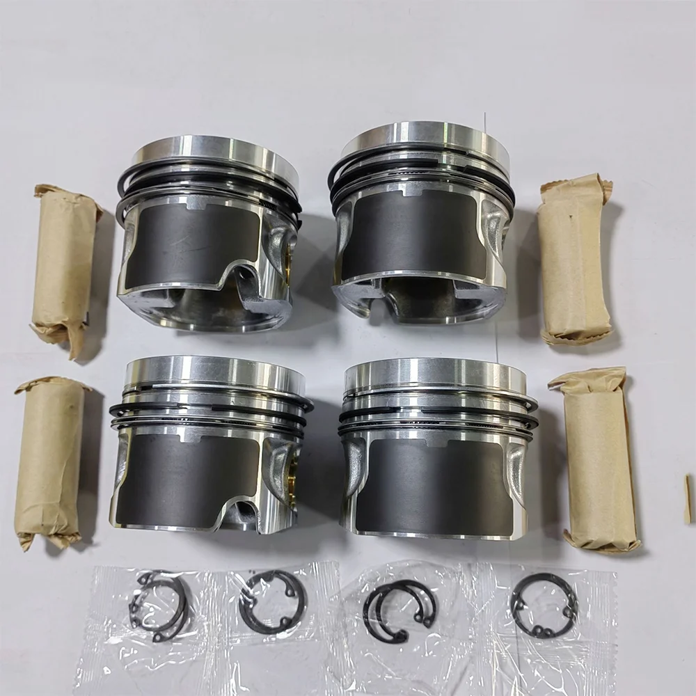 CBAB Engine Piston & Piston Ring set For VW JETTA  AUDI SEAT SKODA 2.0L 2.0 L T L4 Diesel 03L107065AD 03-19 MULTIVAN PASSAT GOLF