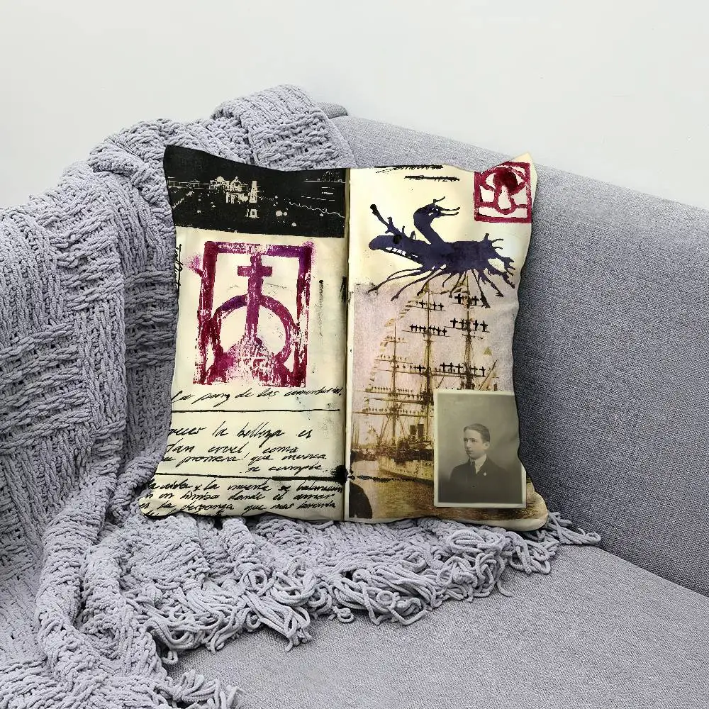 

Singer W-WOS Ilusion Supersport 30x30cm 45x45cm Pillow Case Decor Protective Covers Comfortable Soft For Sofa Living Room Home O