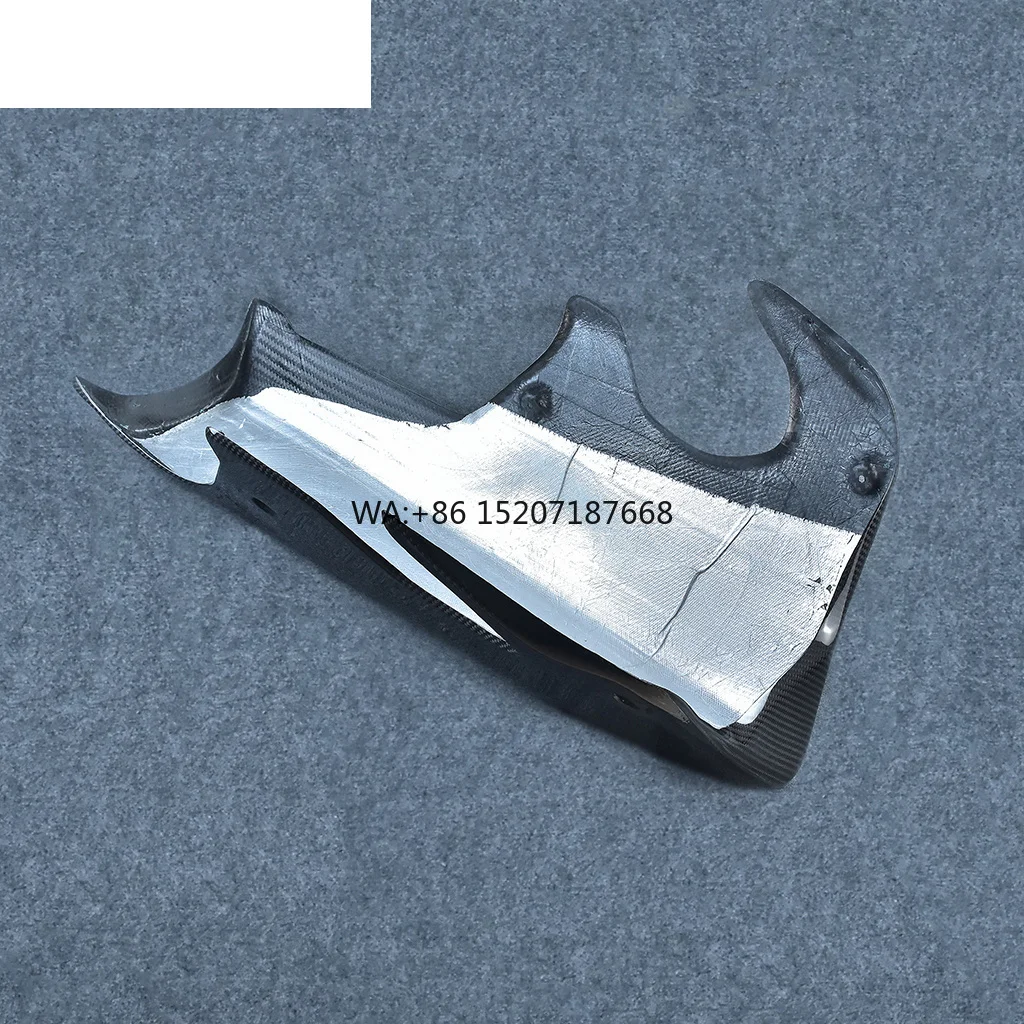 Full 3K Dry Carbon Fiber Motorcycle Lower Belly Pan Panel Cowls Fairing Kits for Kawasaki Ninja H2 H2R 2015-2024