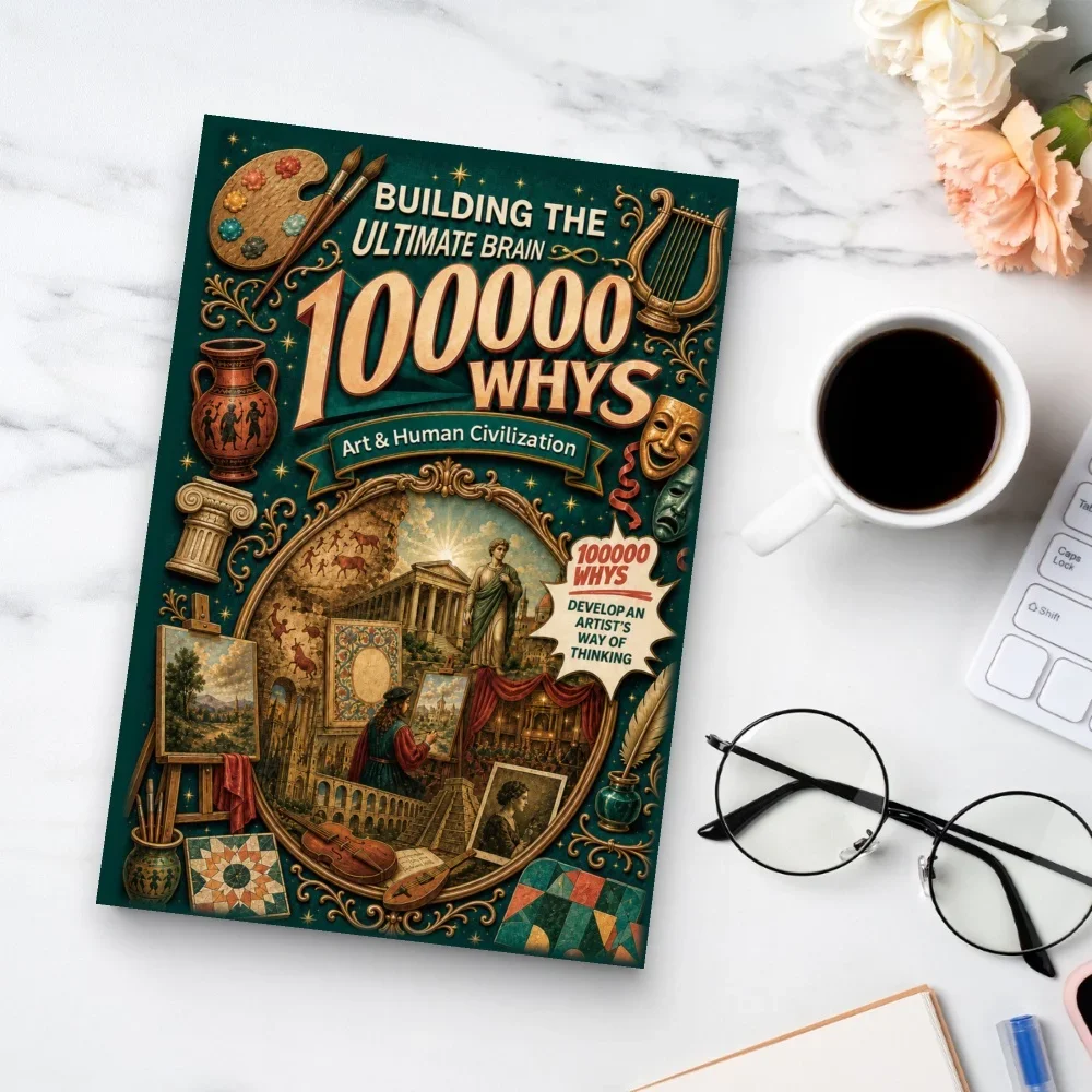 100000 Whys Art & Human Civilization, Knowledge Guide to Painting, Sculpture, Architecture, Music, Theater and Literature