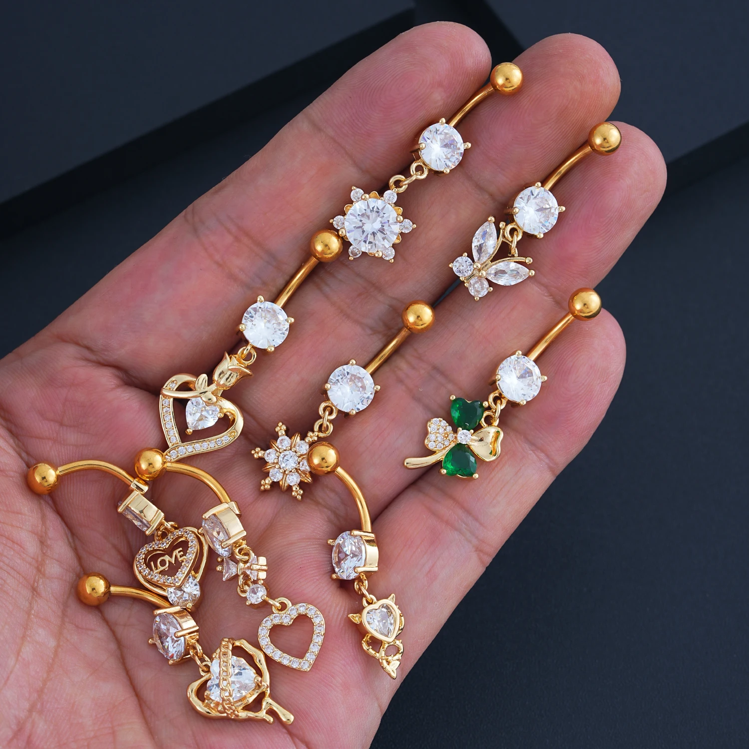 Thumbnail 2 - #46 Belly Button Rings List of Top Picks