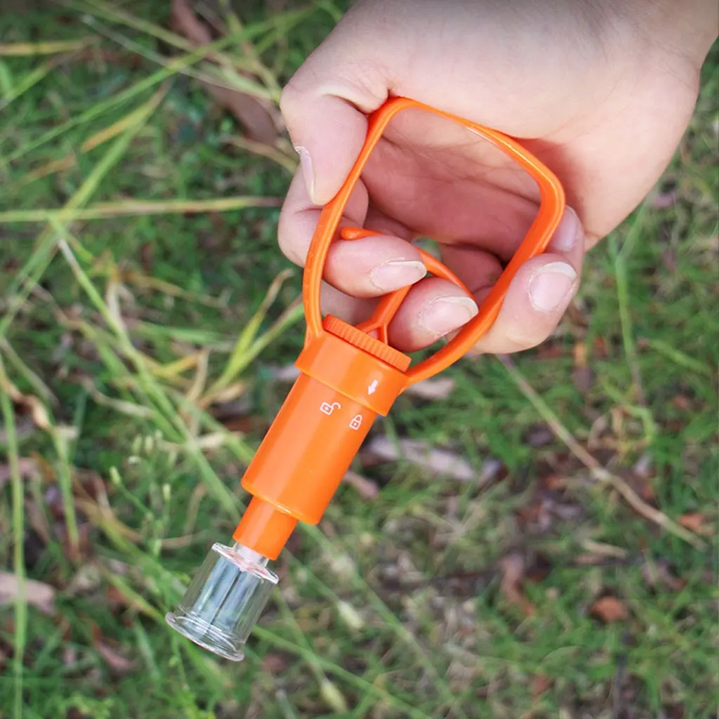 

Venom Extractor Camping for Bug Sting Bite Relief One Hand Use