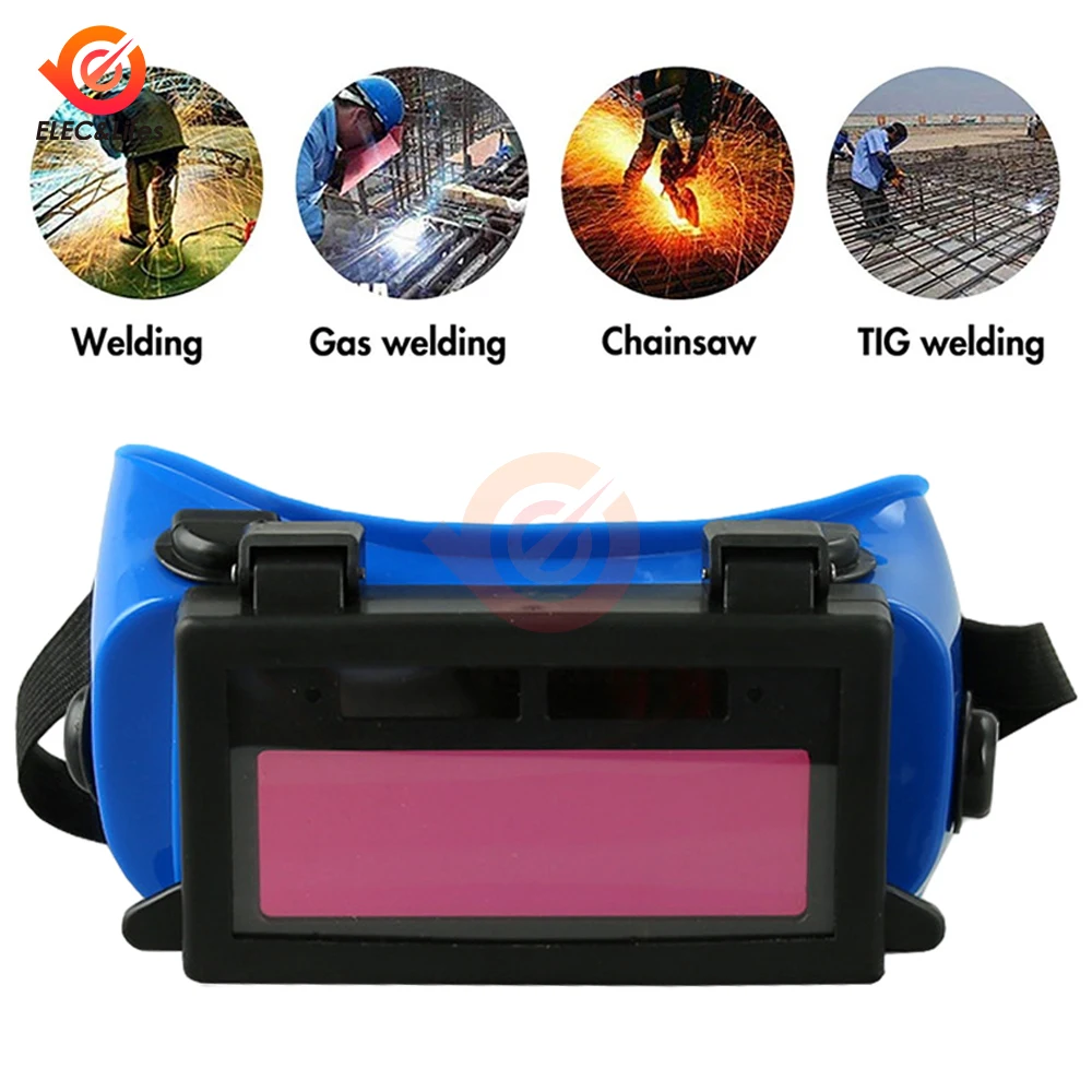 1Pcs Protective Glasses Solar Automatic Dimming Welding Mask/helmet/welding Cap/welding Lens/eye Mask Filter