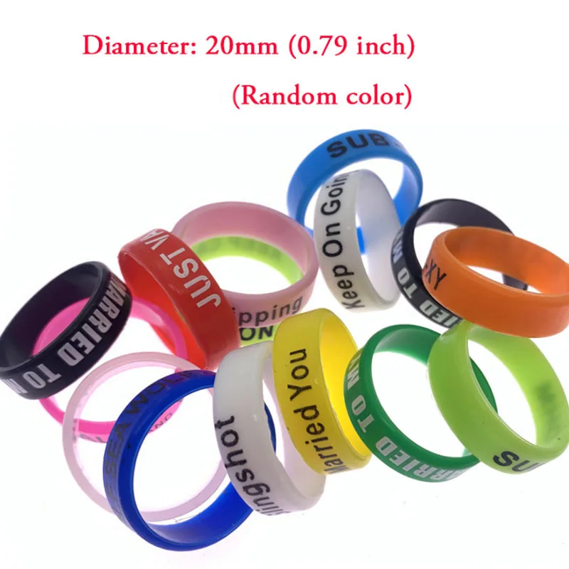 Silicone Rubber Decorative Band For Electric Toothbrush Scraper Kitchen Appliance Handle Dispenser Bottle Personal Care Tools